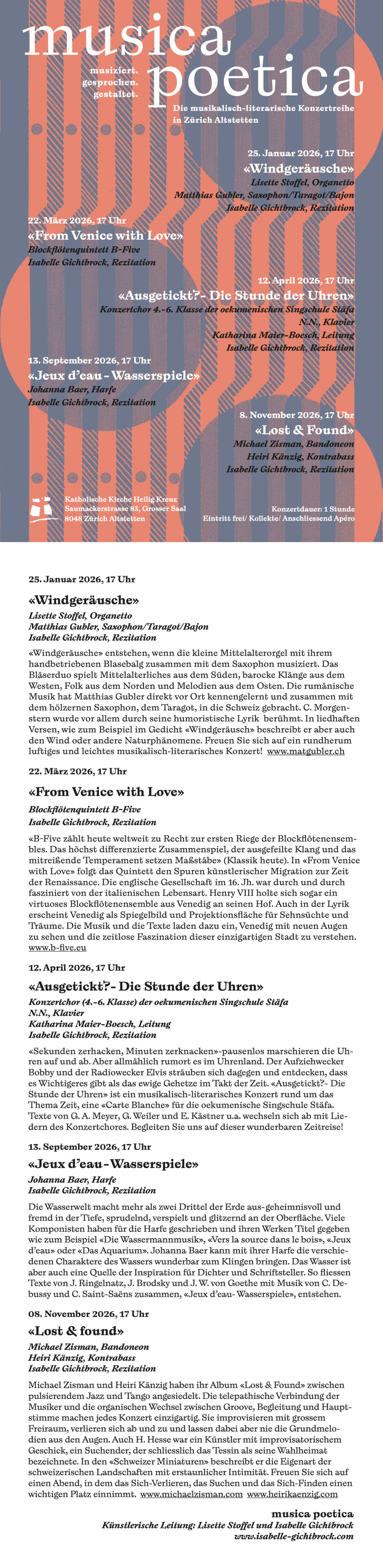 2026 musica poetica
